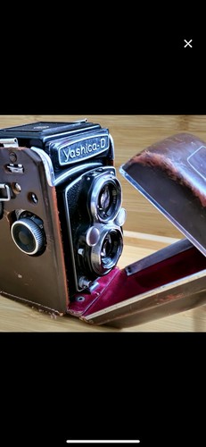 Yashica twin reflex camera - -d,