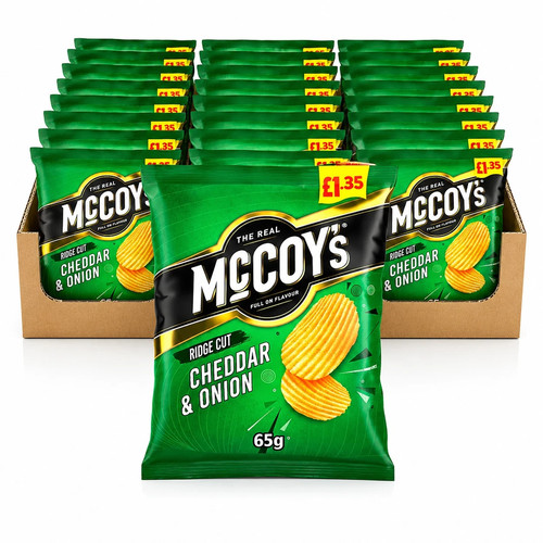 Mccoys cheddar and - and, onion