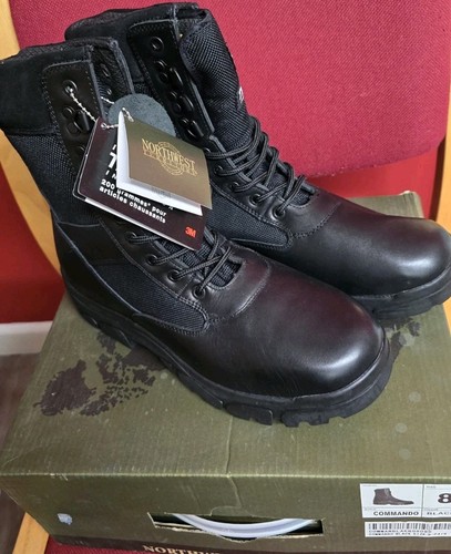 North west commando boot - commando, black