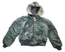 Genuine Vintage 1977 US Army Issue Alpha N2B Flying Cold Weather Jacket Large