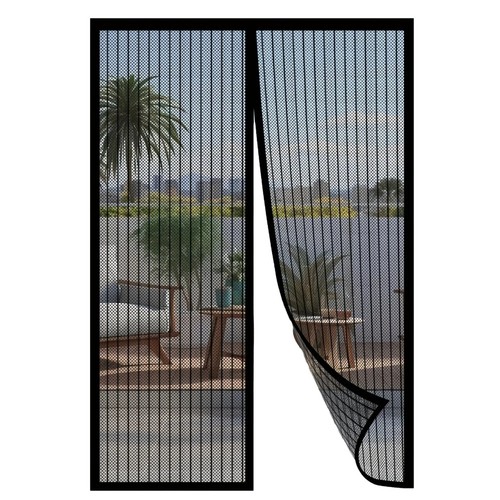 Magnetic insect door screen - insect,