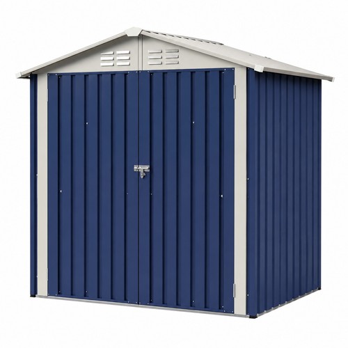 6x4 metal storage shed - metal,