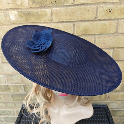 Navy blue flower - navy,