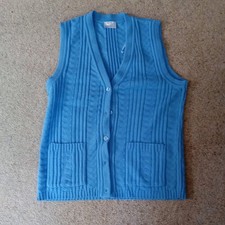 Ladies Cornflower Blue Knitted