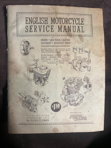 1944 english motorcycle - 1944,
