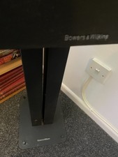 Vintage hifi speaker stands - bw,