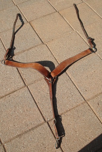 Vtg western heavy duty leather - vtg,