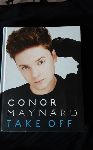 Conor maynard hand signed book - signed,