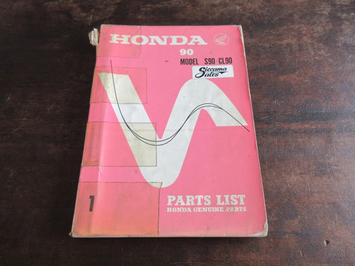 Honda s90 cl90 1968 - s90, list