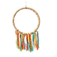 Coloured rope ring swing - rope,