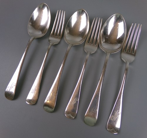 Vintage dessert spoons - vintage,