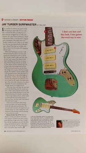Jay turser surfmaster guitar - turser,