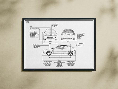 Inspired honda civic type - by,