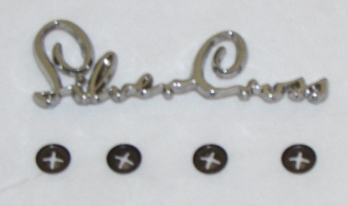 Silver cross pram body badge - pram,