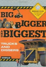 Big Bigger Biggest Trucks and Diggers with DVD (Caterpillar)-Cat