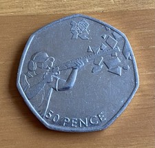 2011 London 2012 Olympic 50p