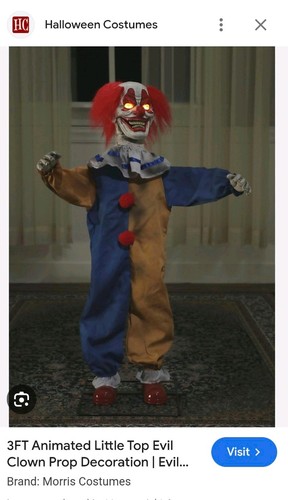 Foot halloween prop clown - 3,
