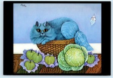 KATHIA BERGER Artist BLUE CAT