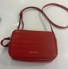 Ted Baker Stina Coral Red Croc