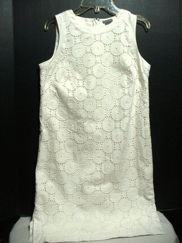 Ann taylor loft dress eyelet - ,