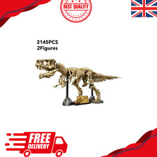 Dinosaur Fossils: Tyrannosaurus Rex 3145PCS Building Blocks Dinosaur MOC Bricksb