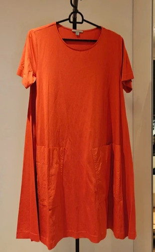 Cos burnt orange coral shirt - orange,