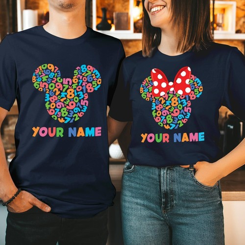 Personalised mickey minnie - mickey,