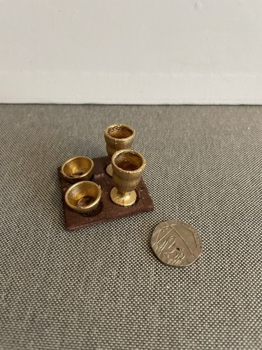 Gold colour medieval - gold, goblets