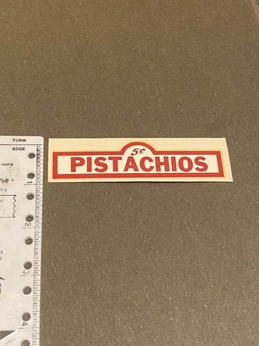 Pistachios cent vending - 5,