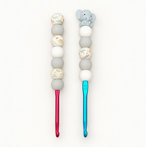 Handmade beaded crochet - crochet, hook