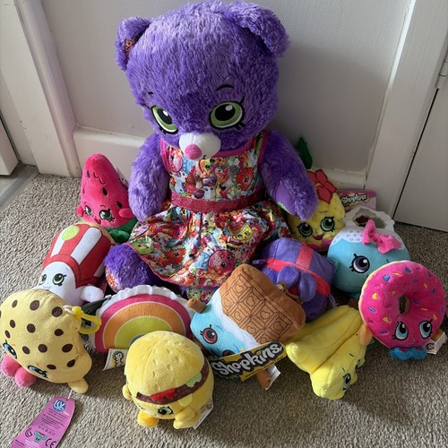 Shopkins buildabear and moose - shopkins,