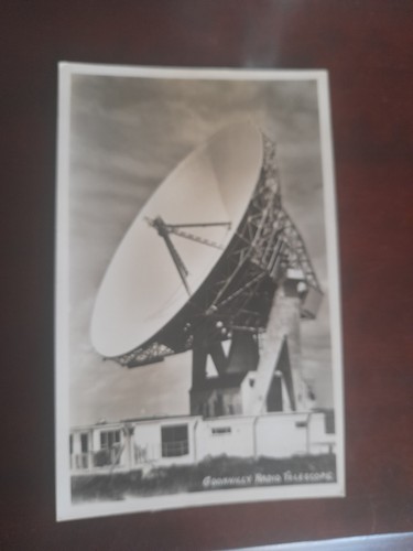Old postcard goonhilly radio - old,