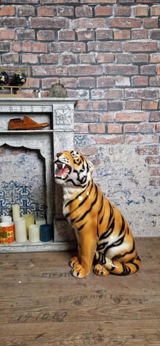 Tiger statue large - tiger,