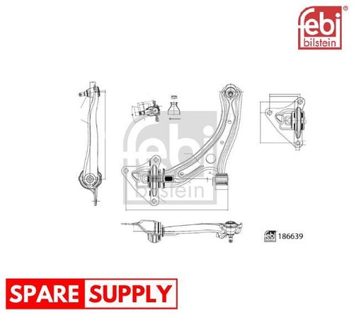Control trailing arm - arm,, wheel