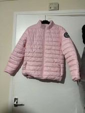 Hype Pink Quilted Puffer Coat