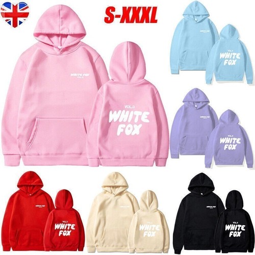 White black fox hoodies - white, black✨fox✨hoodies