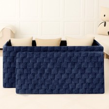 Foldable Faur Fur Storage Box