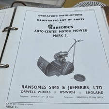 Ransomes -Auto- Certes me 3
