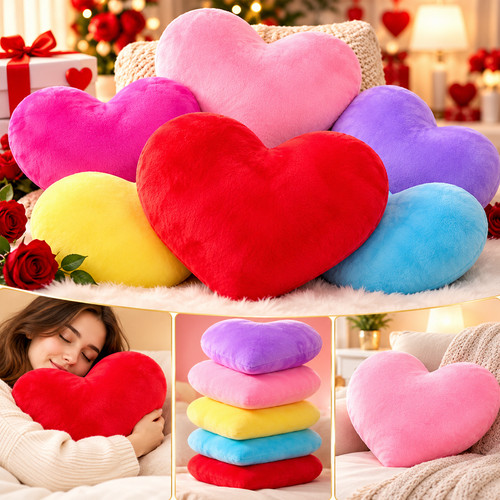 Small heart shaped pillow - heart,