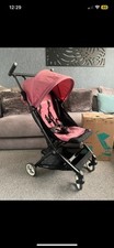 Cybex gold libelle pink purple smallest folding pram stroller