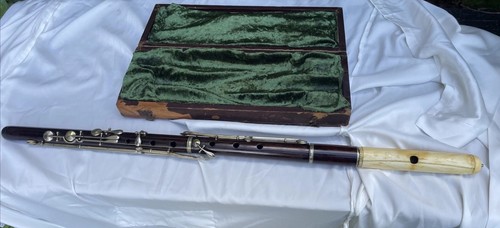 Antique wooden flute - wooden, rare