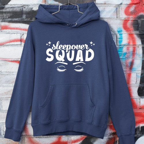 Sleepover squad hoodie girls - sleepover,