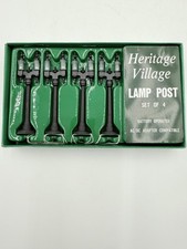 Department 56 Heritage Village Double Street Lamps, item number 59960.
