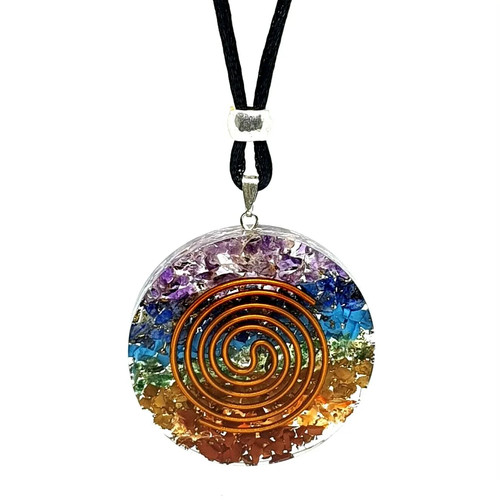 Orgone chakra pendant - chakra,