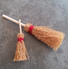 Mini Straw Witch Besom