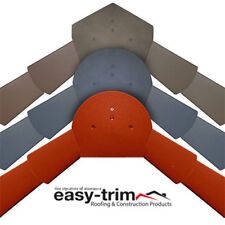 Easy Trim Universal Dry Verge Kit System, Starter & End Cap | Ridge Cap 