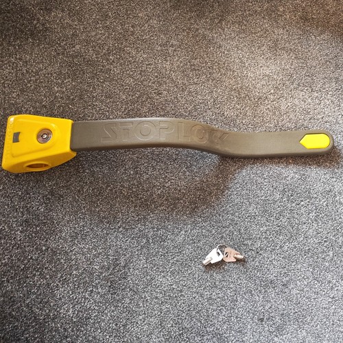 Stoplock steering wheel lock - steering,