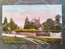 Eversley Church 1908 Postcard