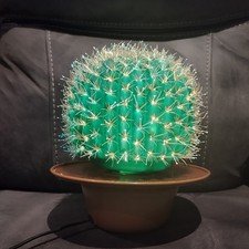 Fibre Optic Cactus Lamp Colour