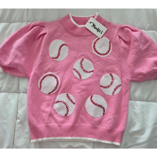 Nwt peach love pink pointelle - pink,